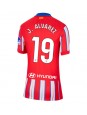 Atletico Madrid Julian Alvarez #19 Hjemmedrakt Dame 2024-25 Korte ermer